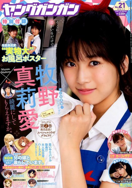 YOUNG GANGAN (ヤング・ガンガン) 2018年11/2号 (発売日2018年10月19日) 表紙