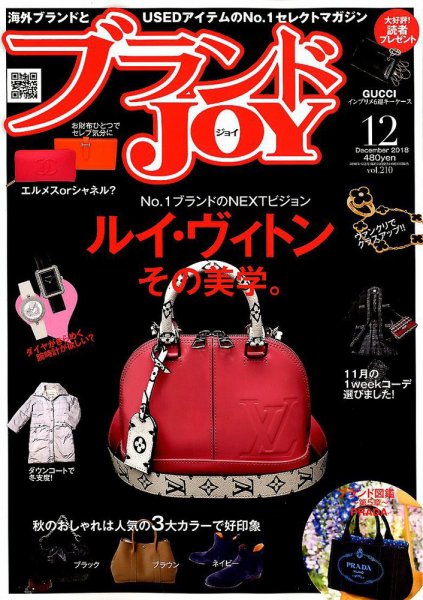 ブランドJOY（ジョイ） 2018年12月号 (発売日2018年10月23日) 表紙