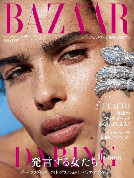 Harper’s BAZAAR（ハーパーズ バザー) 2018年12月号 (発売日2018年10月20日) 表紙