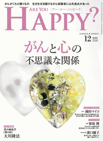 Are You Happy？（アーユーハッピー） 2018年12月号 (発売日2018年10月30日) 表紙