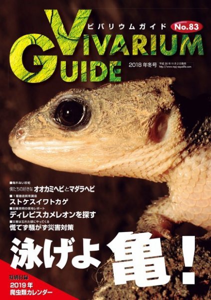 ビバリウムガイド 83号 (発売日2018年11月02日) 表紙