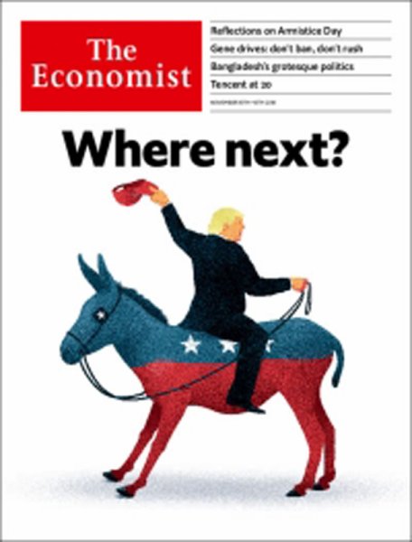 英国The Economist（エコノミスト） 2018年11月10日発売号 表紙