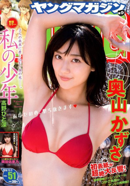 週刊ヤングマガジン 2018年12/3号 (発売日2018年11月19日) 表紙