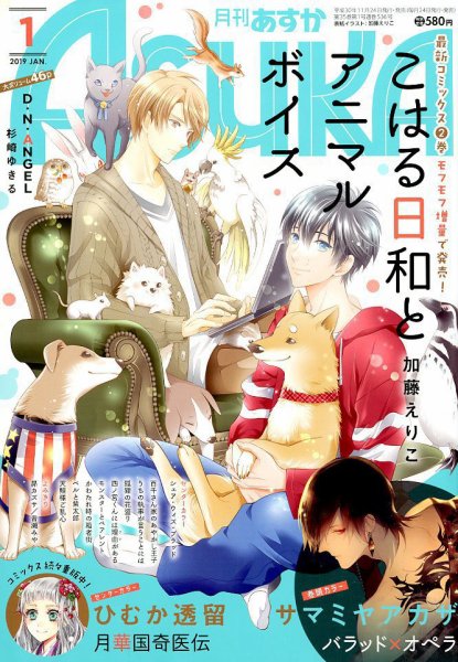 Asuka (アスカ) 2019年1月号 (発売日2018年11月24日) 表紙