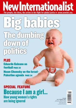New Internationalist（ニューインターナショナリスト）英語版 No.405 (発売日2007年11月10日) 表紙