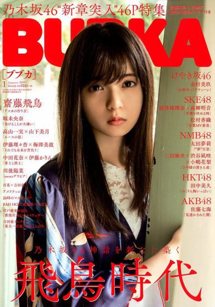 BUBKA（ブブカ） 2019年1月号 (発売日2018年11月30日) 表紙