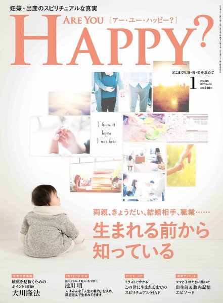 Are You Happy？（アーユーハッピー） 2019年1月号 (発売日2018年11月30日) 表紙