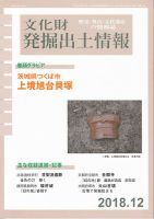 文化財発掘出土情報 451号 (発売日2018年12月01日) 表紙
