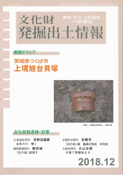 文化財発掘出土情報 451号 (発売日2018年12月01日) 表紙
