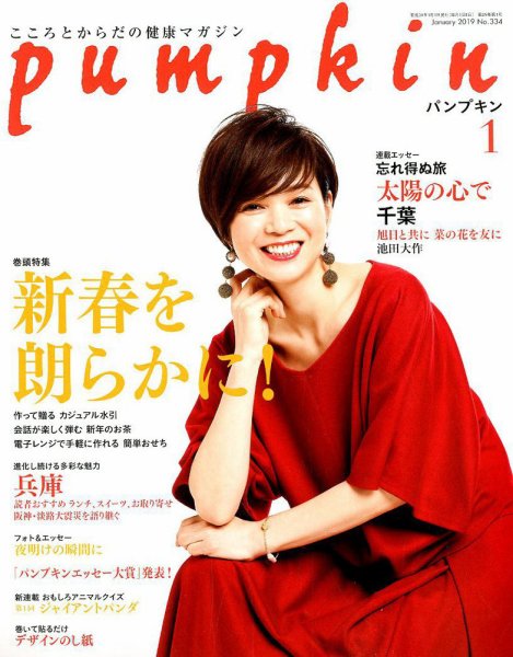 Pumpkin（パンプキン） 2019年1月号 (発売日2018年12月20日) 表紙