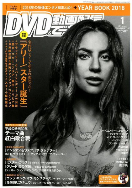 DVD＆動画配信でーた 2019年1月号 (発売日2018年12月20日) 表紙