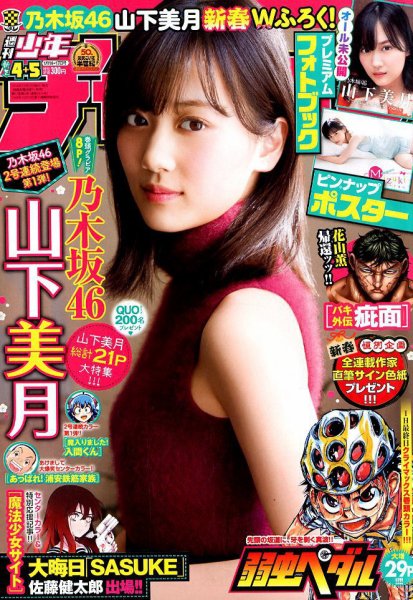 週刊少年チャンピオン 2019年1/17号 (発売日2018年12月27日) 表紙