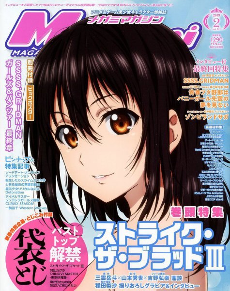 Fujisan.co.jp【Megami Magazine(メガミマガジン) 2019年2月号(2018年12月27日発売)】