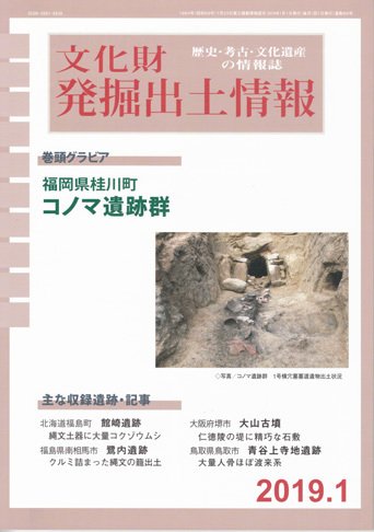 文化財発掘出土情報 452号 (発売日2019年01月01日) 表紙