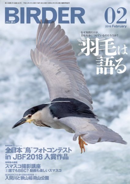 BIRDER（バーダー） 2019年2月号 (発売日2019年01月16日) 表紙