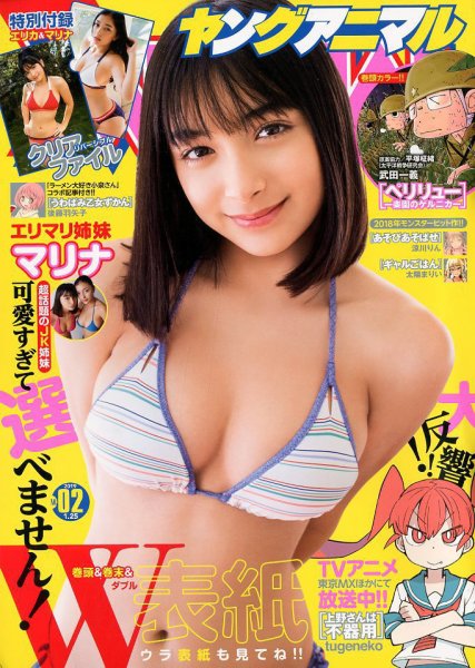 ヤングアニマル 2019年1/25号 (発売日2019年01月11日) 表紙