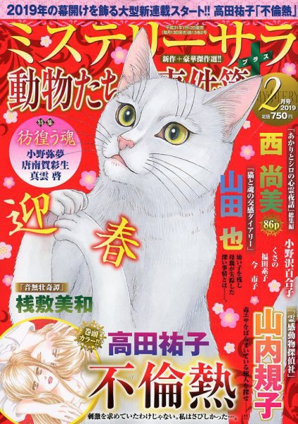 MYSTERY sara（ミステリーサラ） 2019年2月号 (発売日2019年01月12日) 表紙