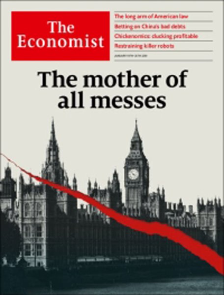 英国The Economist（エコノミスト） 2019年01月19日発売号 表紙