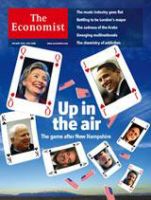 英国The Economist（エコノミスト） Jan. 12th 2008 表紙