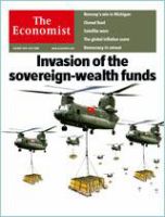 英国The Economist（エコノミスト） Jan. 19th 2008 表紙