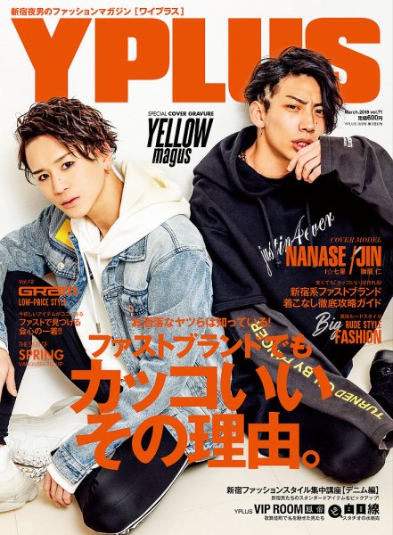 YPLUS（ワイプラス） 2019年3月号 (発売日2019年02月15日) 表紙