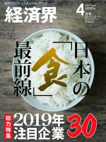 経済界 4月号 表紙