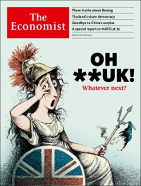 英国The Economist（エコノミスト） 2019年03月16日発売号 表紙