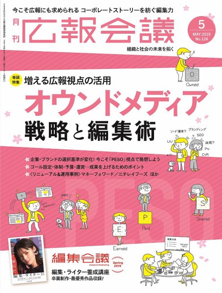 広報会議 2019年5月号 (発売日2019年04月01日) 表紙