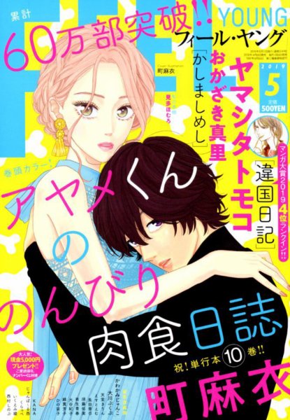 フィールヤング 2019年5月号 (発売日2019年04月08日) 表紙