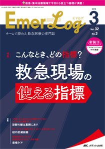 Emer-Log（エマログ） 2019年3号 (発売日2019年05月11日) 表紙