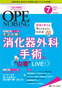 OPE NURSING（オペナーシング） 2019年7月号 (発売日2019年06月20日) 表紙