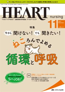 HEART NURSING（ハートナーシング） 2019年11月号 (発売日2019年10月22日) 表紙