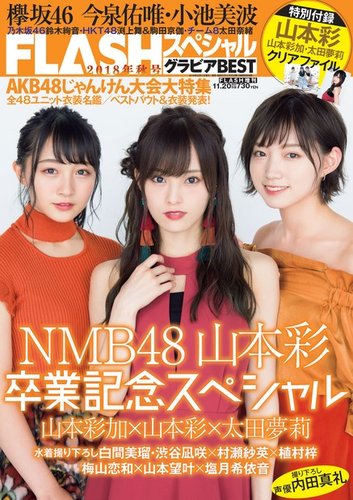 FLASH (フラッシュ) スペシャル グラビアBEST 2018年11月20日
