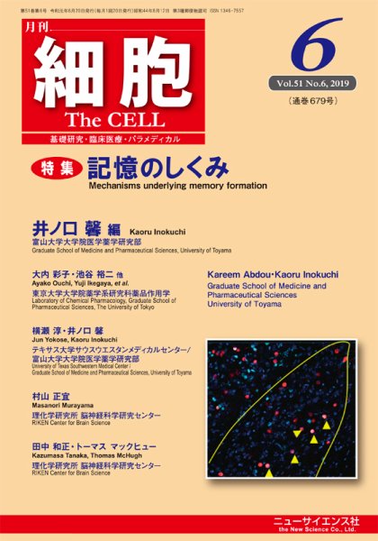 細胞 2019年6月号 (発売日2019年05月23日) 表紙