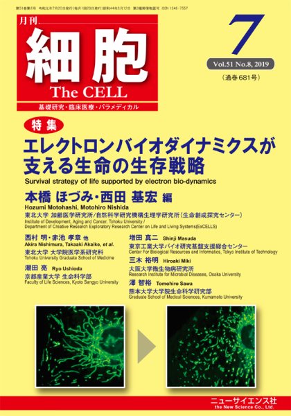 細胞 2019年7月号 (発売日2019年06月21日) 表紙