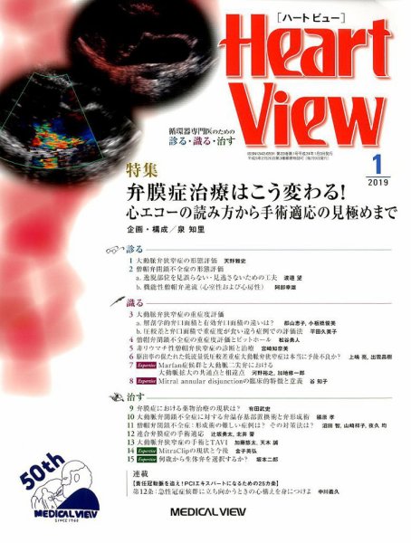 Heart View（ハートビュー） 2019年1月号 (発売日2018年12月11日) 表紙