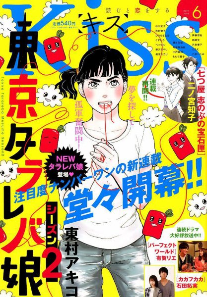 KISS (キス) 2019年6月号 (発売日2019年04月25日) 表紙