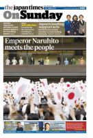 The Japan Times / The New York Times Weekend Edition Vol. 59 No.18 表紙