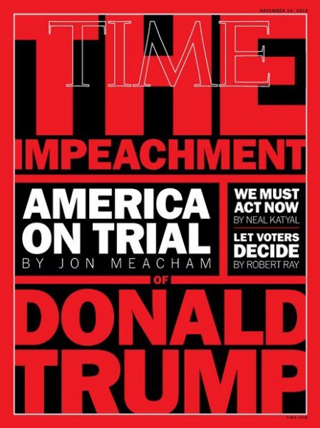 TIME 2019年11/18号 (発売日2019年11月11日) 表紙