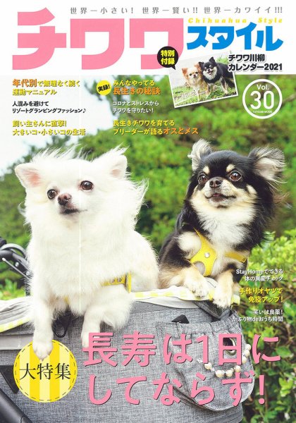 チワワスタイル Vol.30 (発売日2020年09月04日) 表紙