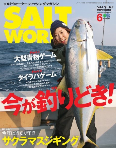 SALT WORLD（ソルトワールド） 2019年6月号 (発売日2019年05月15日) 表紙
