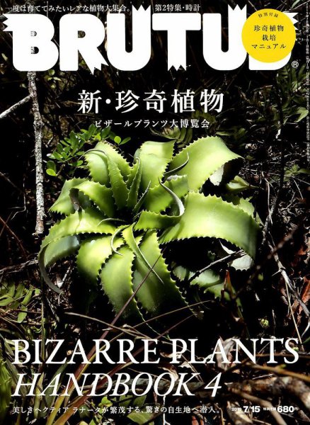 BRUTUS(ブルータス) 2019年7/15号 (発売日2019年07月01日) 表紙