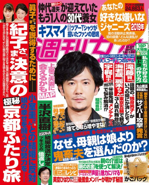 週刊女性 2019年6/4号 (発売日2019年05月21日) 表紙