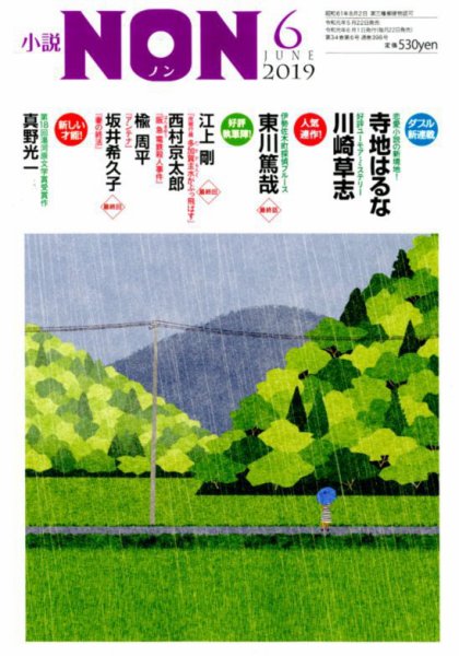 小説NON 2019年6月号 (発売日2019年05月22日) 表紙