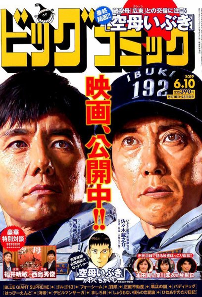 ビッグコミック 2019年6/10号 (発売日2019年05月25日) 表紙