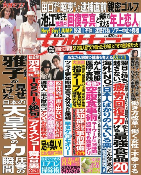 週刊女性セブン 2019年6/13号 (発売日2019年05月30日) 表紙