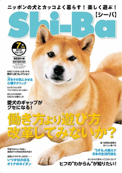 Shi-Ba(シーバ)　 2019年7月号 (発売日2019年05月29日) 表紙
