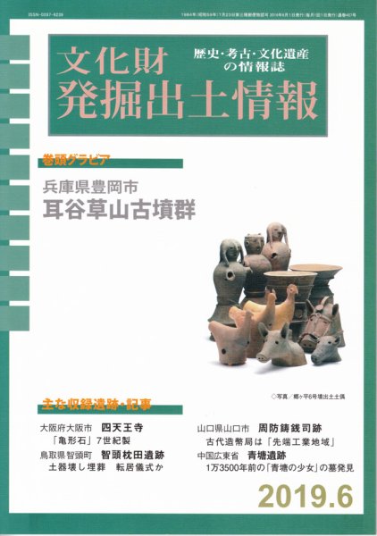 文化財発掘出土情報 457号 (発売日2019年06月01日) 表紙