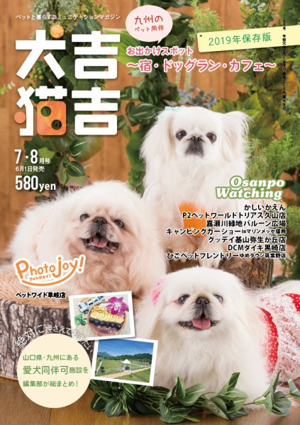 犬吉猫吉九州版　 213 (発売日2019年06月01日) 表紙