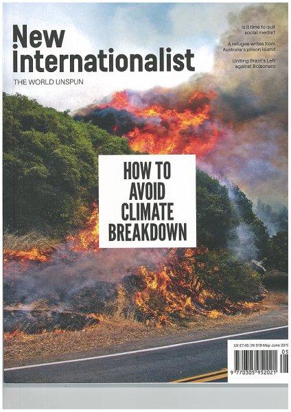New Internationalist（ニューインターナショナリスト）英語版 No. 519 (発売日2019年06月10日) 表紙